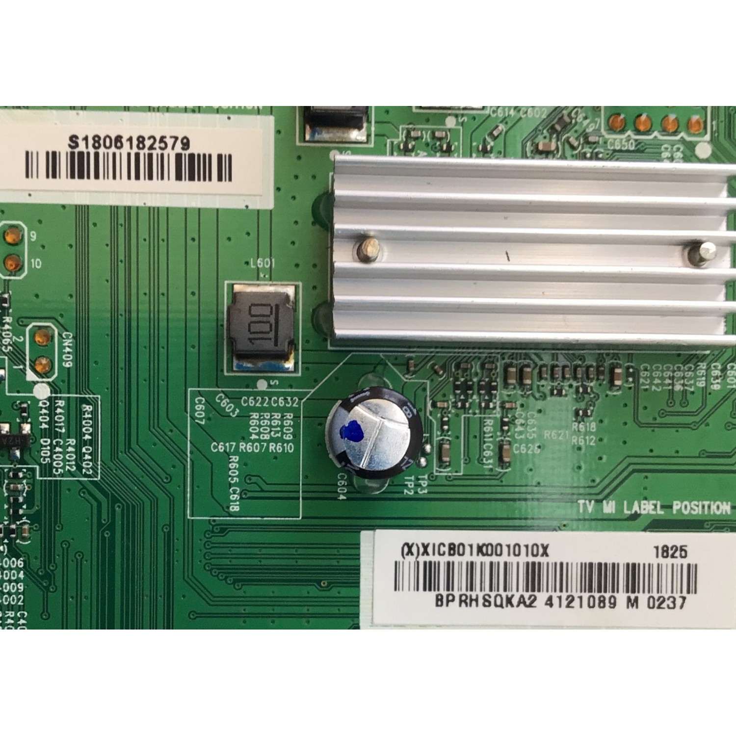 KIT DE TARJETAS PARA TV SHARP / MAIN XICB01K001 / 715G9417-M01-B00-004Y / FUENTE PLTVHQ321XAF3 / 715G9571-P01-000-003S / T-CON 55.43T01.C25 / T430HVN01.0 / MODELO LC-43LB601U - Imagen 4